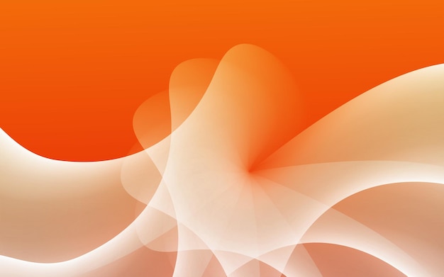 modern wavy gradient orange texture abstract background