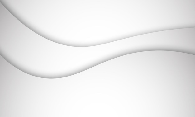 modern white background design with wave pattern in eps 10 vector format