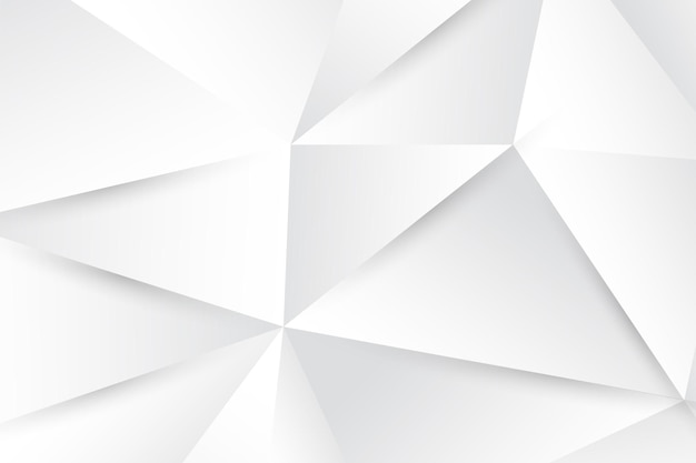 Modern white background with abstract shape design