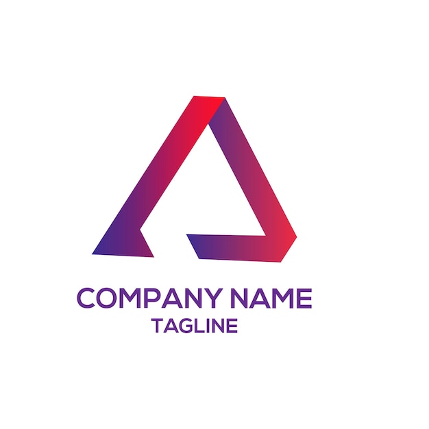Moderne gradient logo design