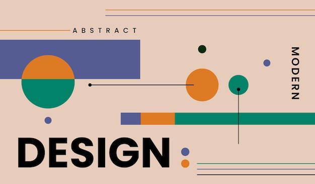 Moderne minimalistisk abstrakt baggrundsdesign