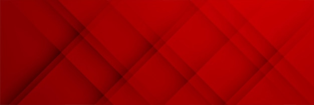 Moderne rød abstrakt webbanner baggrund, kreativt design