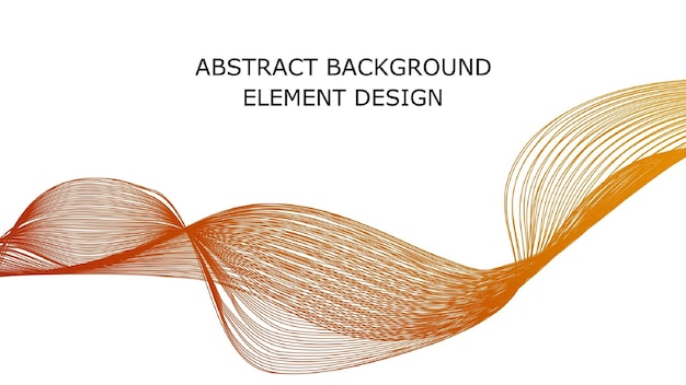 Moir pattern background element with a modern, abstract wave gradient on isolated background.
