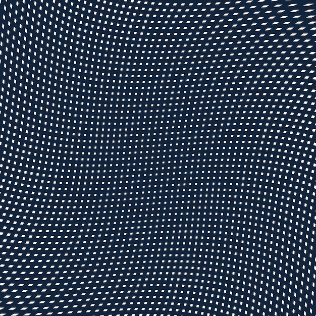 Moire pattern, op art background. Hypnotic backdrop with geometric black lines. Abstract vector tiling.