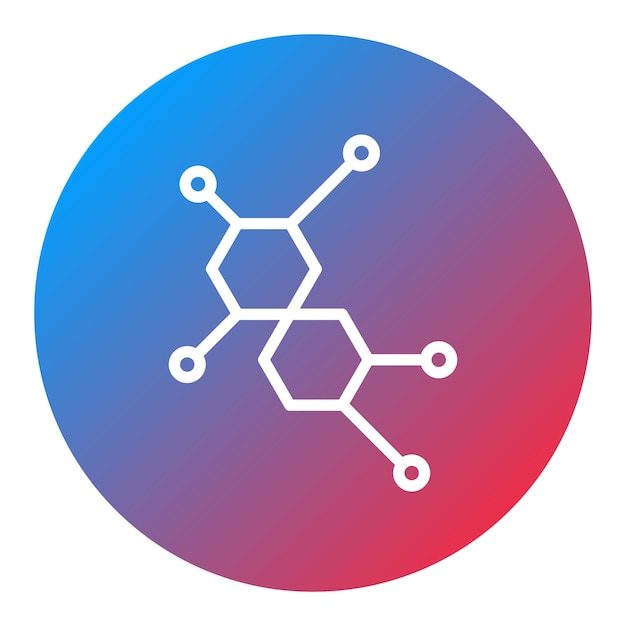 molecule icon vector image can be used for science
