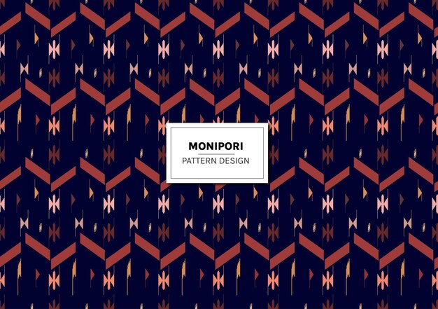 monipori vector pattern design