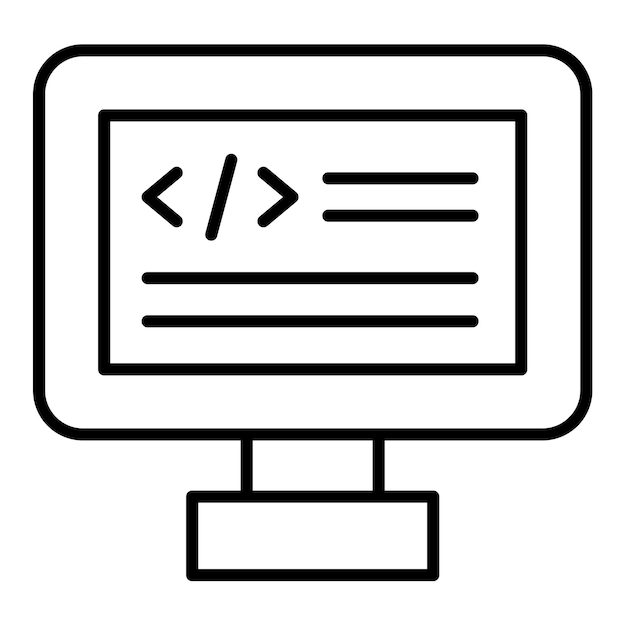 Monitor Screen Icon