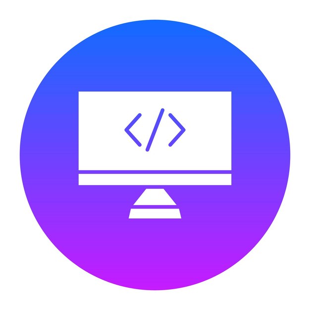 Monitor Vector Illustration