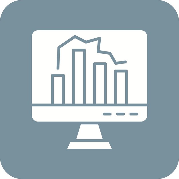 Monitoring Analytics icon vector image Can be used for Online Marketing