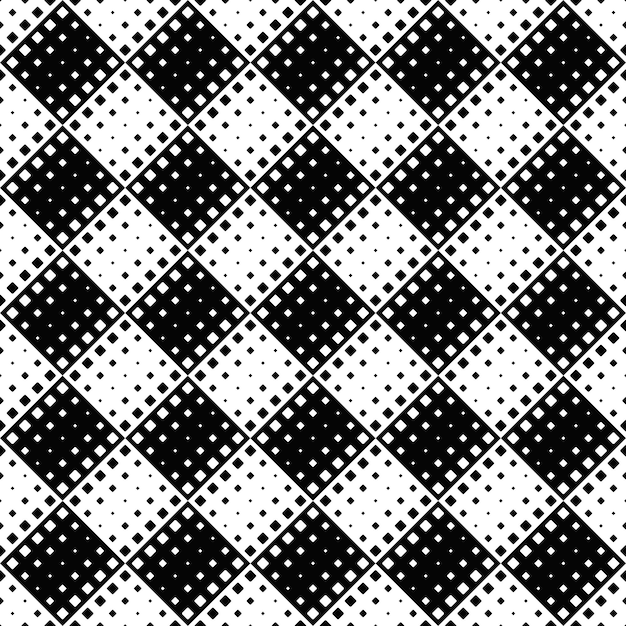 monochrome abstract seamless rounded square pattern background design