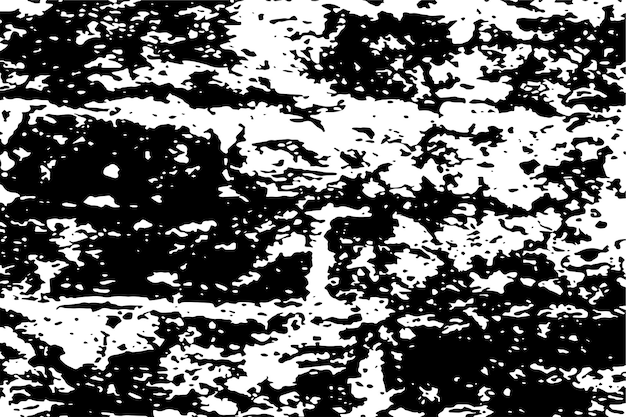 monochrome Distressed grungy background in black and white texture with dark spots scratches and li