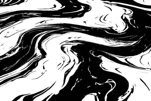 Monochrome Marble Texture Swirling BlackandWhite Highlights and Shadows
