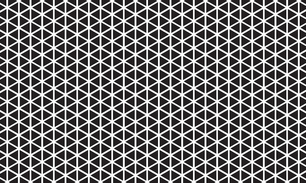 Monochrome triangle pattern abstract background