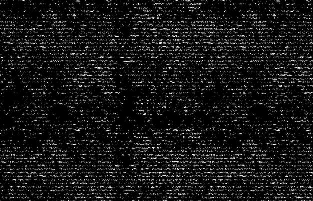 Monokrom forvrænget grunge tekstur.