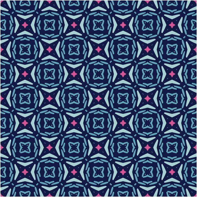 Mönsterdesign med abstrakt stil