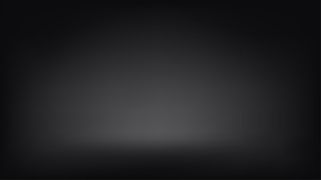 Mørk sort gradient abstrakt baggrund Moderne tom baggrund
