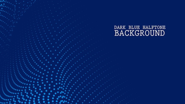 Mørkeblå halftone abstrakt baggrund til baggrund eller præsentation