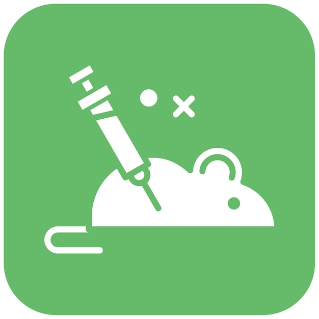 mouse experiment vector icon can be used for lab iconset