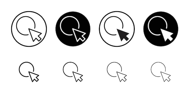 Mouse icon Simple thin outline