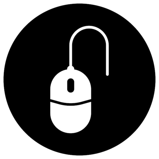 Mouse icon vector