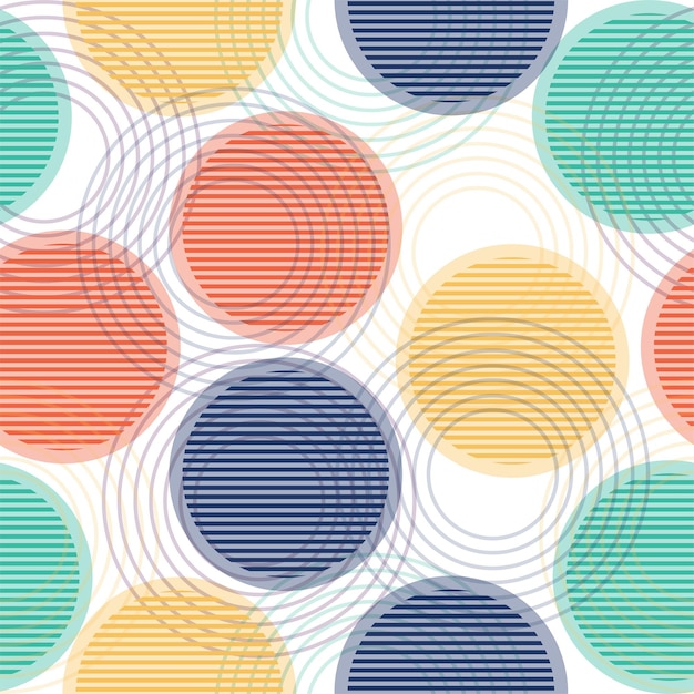 multi colored circles on a white background
