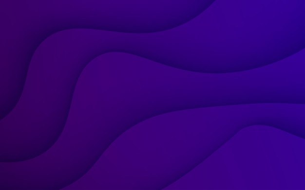 Multi layers purple texture 3D papercut layers in gradient vector banner Abstract paper cut