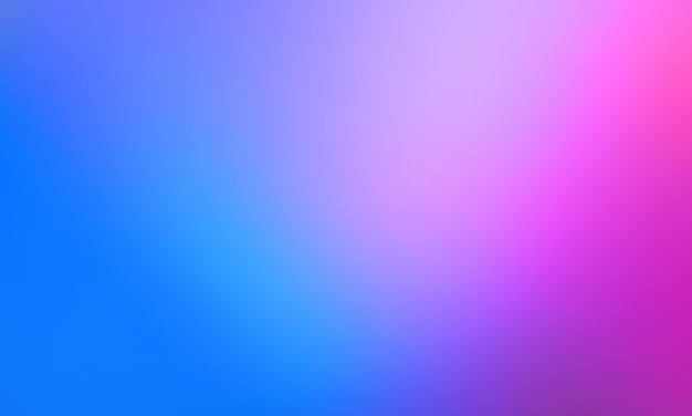 Multicolor Blurred Bright Vector Gradient Background