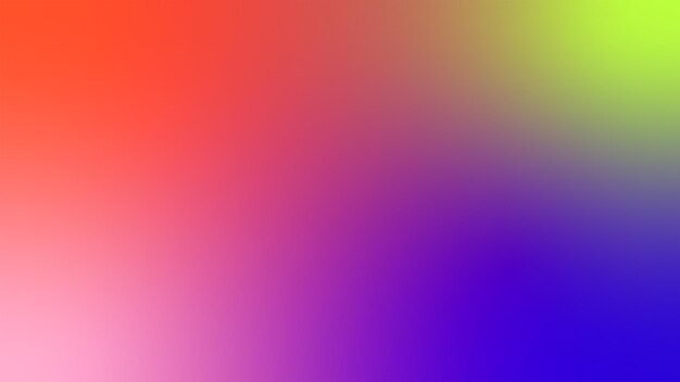 multicolor vivid fresh color gradient