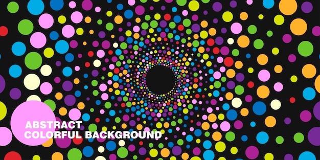 Multicolored bright dots background.Abstract confetti.Festive pattern.