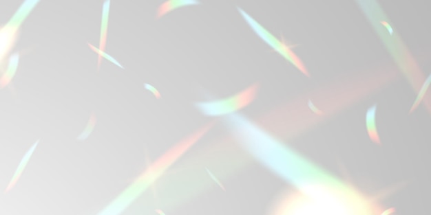multicolored light effect and zigzag ribbons falling from above on streamer tinsel vector