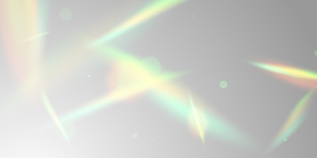 multicolored light effect and zigzag ribbons falling from above on streamer tinsel vector