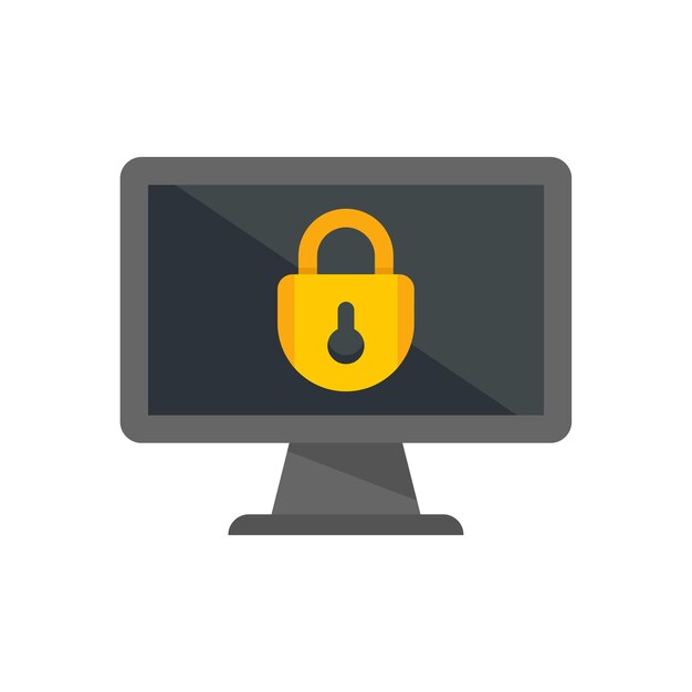 Multifactor authentication icon Flat illustration of Multifactor authentication vector icon isolated on white background