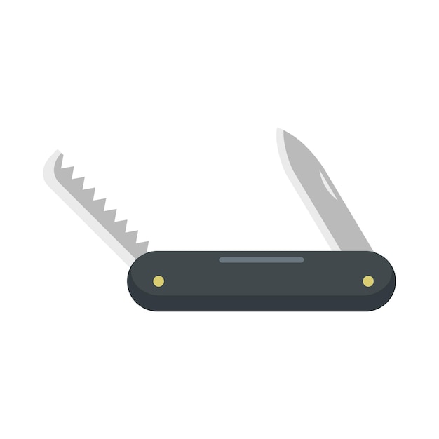 multifunction knife icon flat illustration of multifunction knife vector icon for web design