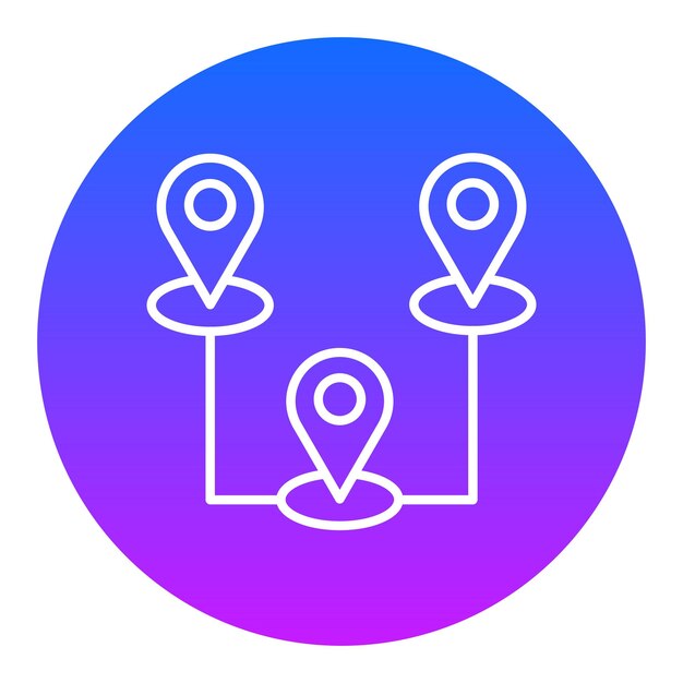 Multiple Destinations Icon