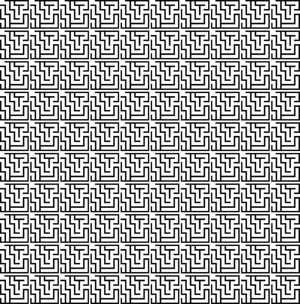 Multiple maze pattern background