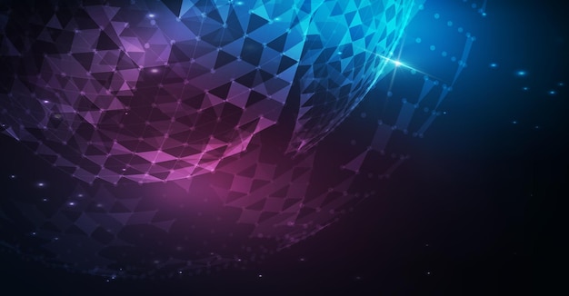 Music abstract background blue Equalizer for music showing sound waves with music waves music background equalizer vector concept