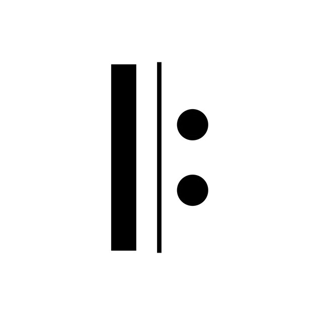 Musikalske node ikoner, vektor skabelon, trendy kollektion, fladt design