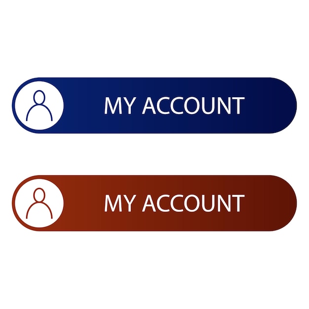 my account button go to my account buttons
