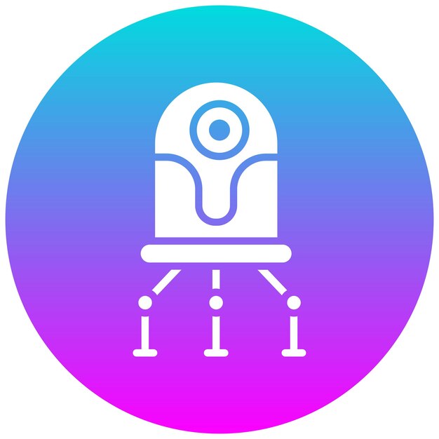 Nanobot vector icon Can be used for Science Fiction iconset