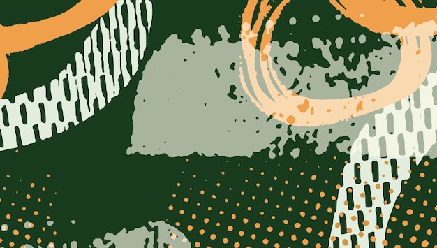 Natural colors Fashionable template for design Abstract Plant Art
