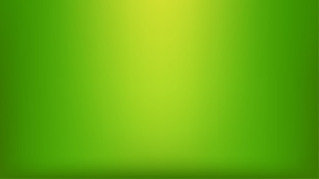 Natural green gradient abstract background Simple and modern studio background