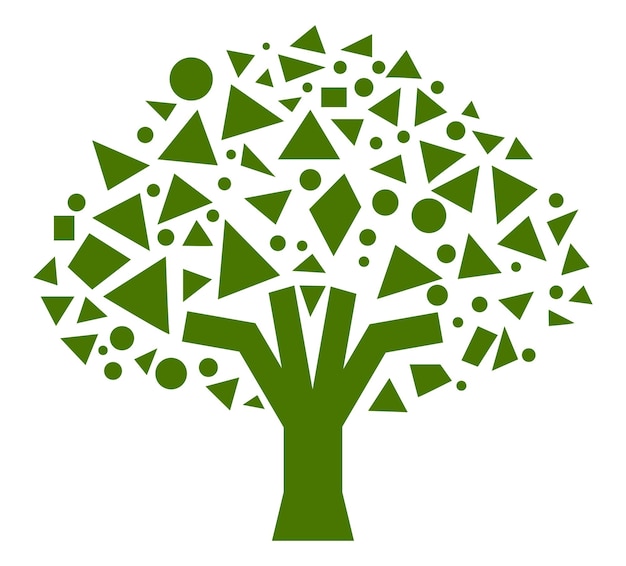 nature tree ecology logo for your business or company vector illustration