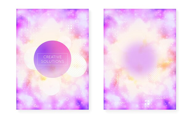 neon cover with liquid purple shapes luminous fluid fluorescen