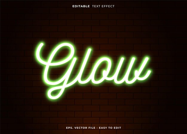 Neon Glow Text Effect