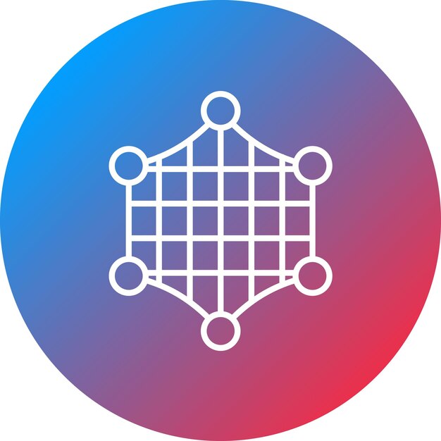 Net icon vector image Can be used for Circus
