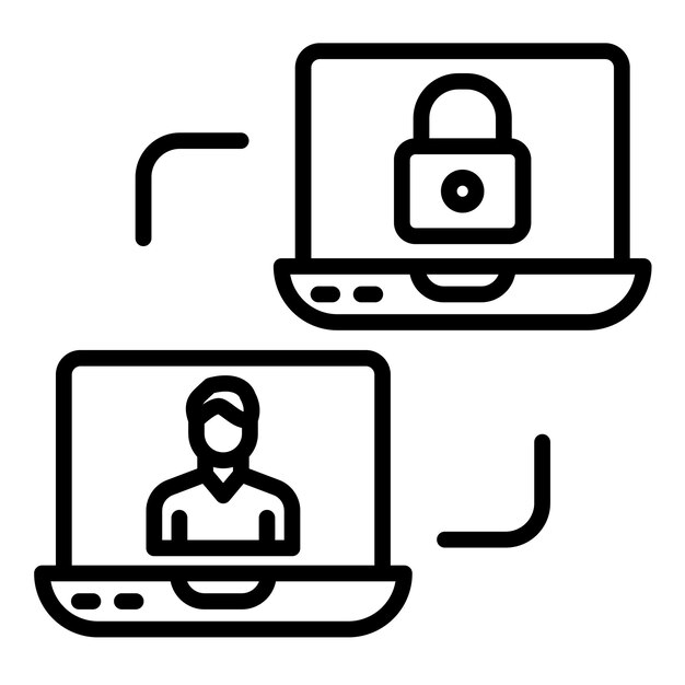 Network Access Control Vector Illustration Style