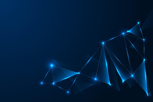 Network Connection Technology Background Vector Illustration Abstract Business Wallpaper Banner