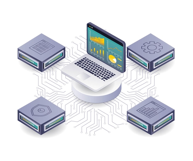 Network Data Analysis for Business Server Development