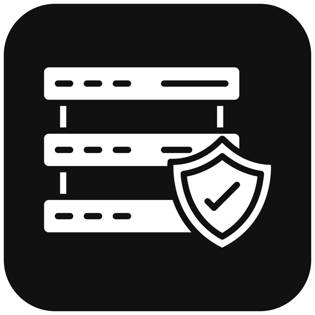 network data protection vector icon can be used for networking iconset
