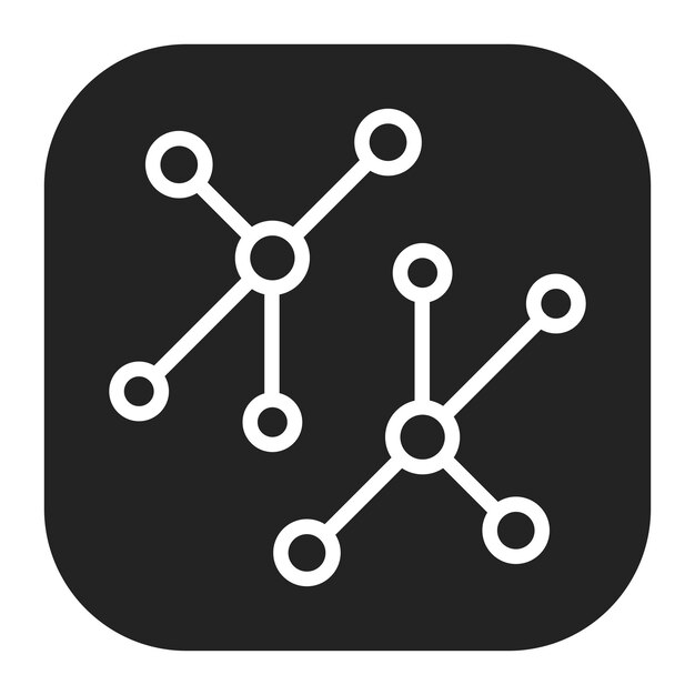 Network icon vector image Can be used for Data Science